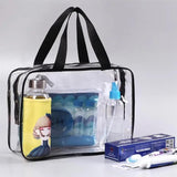 Transparent Waterproof Toiletry Bag Set for Outdoor Travel