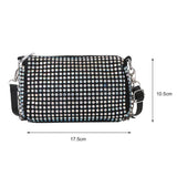 Rhinestone Handbag Women Shoulder Bag Purse Crossbody Bag