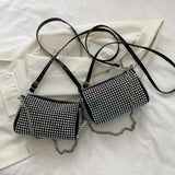 Rhinestone Handbag Women Shoulder Bag Purse Crossbody Bag