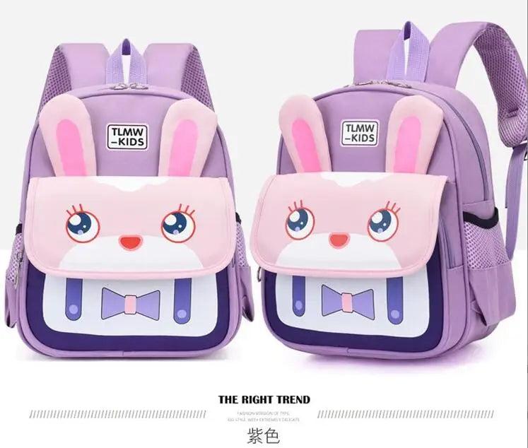 Cartoon Pink Princess School Bags Kids Satchels Kindergarten Bookbag