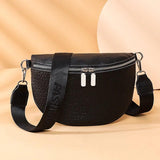 Vintage Leather Sling Waist Handbag for Women