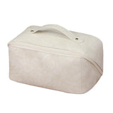 PU Retro Makeup Bag Large Capacity Waterproof for Ladies Girls