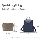 Felt Bag Organizer Insert for Makeup Backpack Storage