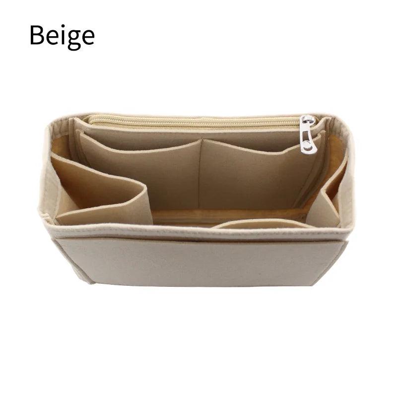 Felt Bag Organizer Insert for Makeup Backpack Storage