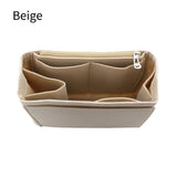 Felt Bag Organizer Insert for Makeup Backpack Storage