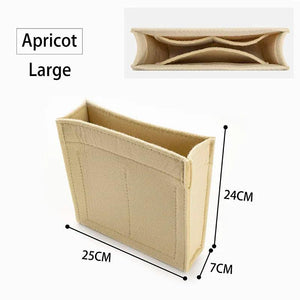 Felt Makeup Bag Organizer for Travel Handbag