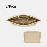 Felt Cloth Makeup Bag Liner Insert Portable Travel Purse Organizer