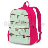 Sloths Outdoor Hiking Backpack Waterproof Camping Travel Sloth Sloths Animal...