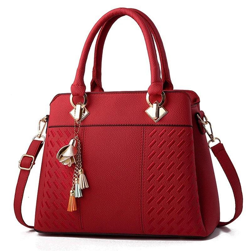 Women Crossbody Shoulder Bags Tassel Handbag Sequined Party Purse
