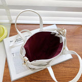Hollow Semicircle Shoulder Crossbody Bags Women PU Leather Messenger Bag