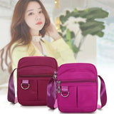 Waterproof Nylon Shoulder Bag Women Crossbody Messenger Bags