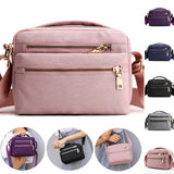 Waterproof Nylon Shoulder Bag Women Crossbody Messenger Bags
