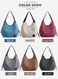 Women's Canvas Tote Bag Girl Leisure Handbag