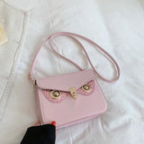 Sequined Owl Flap Shoulder Bag Chains Messenger Armpit Bags