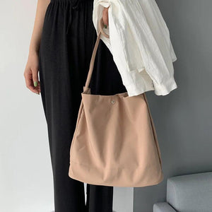 Nylon Shoulder Bag Women Cotton Cloth Eco Shopping Tote Bags