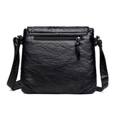 Tassels Crossbody Bag Soft Leather Purses And Handbag Women Shoulder Messenger B