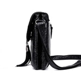 Tassels Crossbody Bag Soft Leather Purses And Handbag Women Shoulder Messenger B