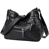 Women's Soft Leather Crossbody Bag Shoulder Handbag