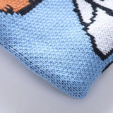 Knitted Winter Shoulder Bag Wool Girls Student Bookbag Tote