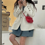 Vintage Square Shoulder Bag Small Purse Saddle Crossbody