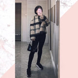 Retro Armpit Bag PU Leather One-shoulder Hand Carry Mini Niche Square Bag