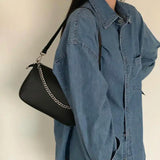 Shoulder Bags Women Style Underarm PopularBag Zipper Cross Body Chain Handbags