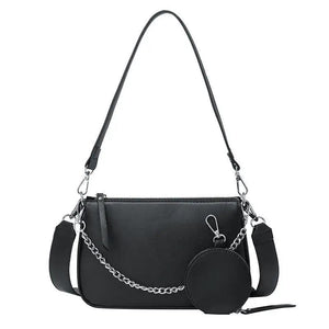 Shoulder Bags Women Style Underarm PopularBag Zipper Cross Body Chain Handbags