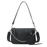 Shoulder Bags Women Style Underarm PopularBag Zipper Cross Body Chain Handbags