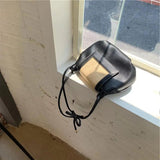 Tide Wild Western Fold Dumpling Straw Bag