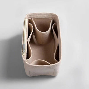 Felt Makeup Organizer Insert Bag for Handbag Travel Inner Purse