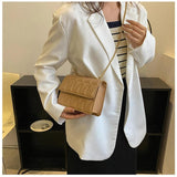 Chain Crossbody Bags Solid High Bag for Women