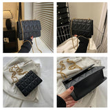 Chain Crossbody Bags Solid High Bag for Women
