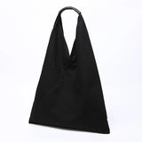 Large Patchwork Canvas Handbag for Women