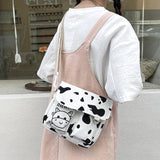 Cow Print Crossbody Bag Waterproof Shoulder Bags for Women