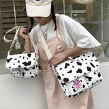 Cow Print Crossbody Bag Waterproof Shoulder Bags for Women