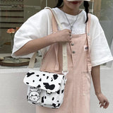 Cow Print Crossbody Bag Waterproof Shoulder Bags for Women