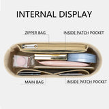 TINBERON Storage Felt Bag High Cloth Cosmetic Bag