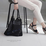 Crochet Handbags for Women Female Bag Large Totes Bag Women's Summer Beach Bag