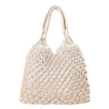 Crochet Handbags for Women Female Bag Large Totes Bag Women's Summer Beach Bag