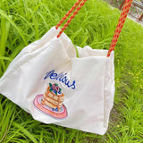 Nylon Tote Bag Shoulder Shopper Bag Women Large Messenger Bag Eco Handbag