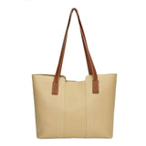 Vintage Texture Tote Handbag for Women - High-capacity Armpit Shoulder Bag