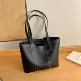Vintage Texture Tote Handbag for Women - High-capacity Armpit Shoulder Bag