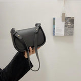 Summer Armpit Bag Handbag PU Leather Underarm Shoulder Bag