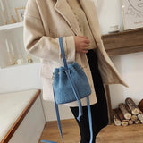Lamb Wool Small Crossbody Bags for Women Shoulder Bag Ladies Handbag