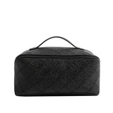 Leather Cosmetic Bag Portable Travel Cosmetic Storage Bag