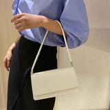 Women Soft PU Leather Handbag Vintage Armpit Shoulder Bag Casual Tote