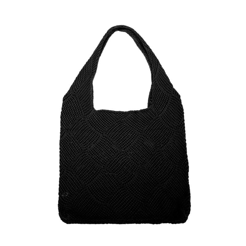 Large Capacity Woven Shoulder Bag for Women