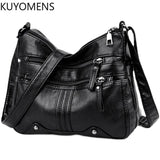 Women Shoulder Bags PU Leather Bag For Girl Female Ladies Handbags High Capacity