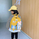 Kids Cartoon Backpack Small School Bag Casual Bookbag Mini Rucksack