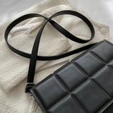 Plaid Small Crossbody Bag Lightweight for Weekend Vacation